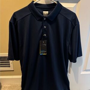 Callaway Blue Polo Shirt Classic Design